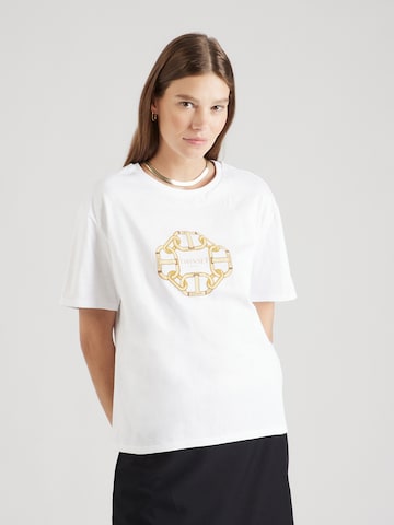 T-shirt Twinset en blanc : devant