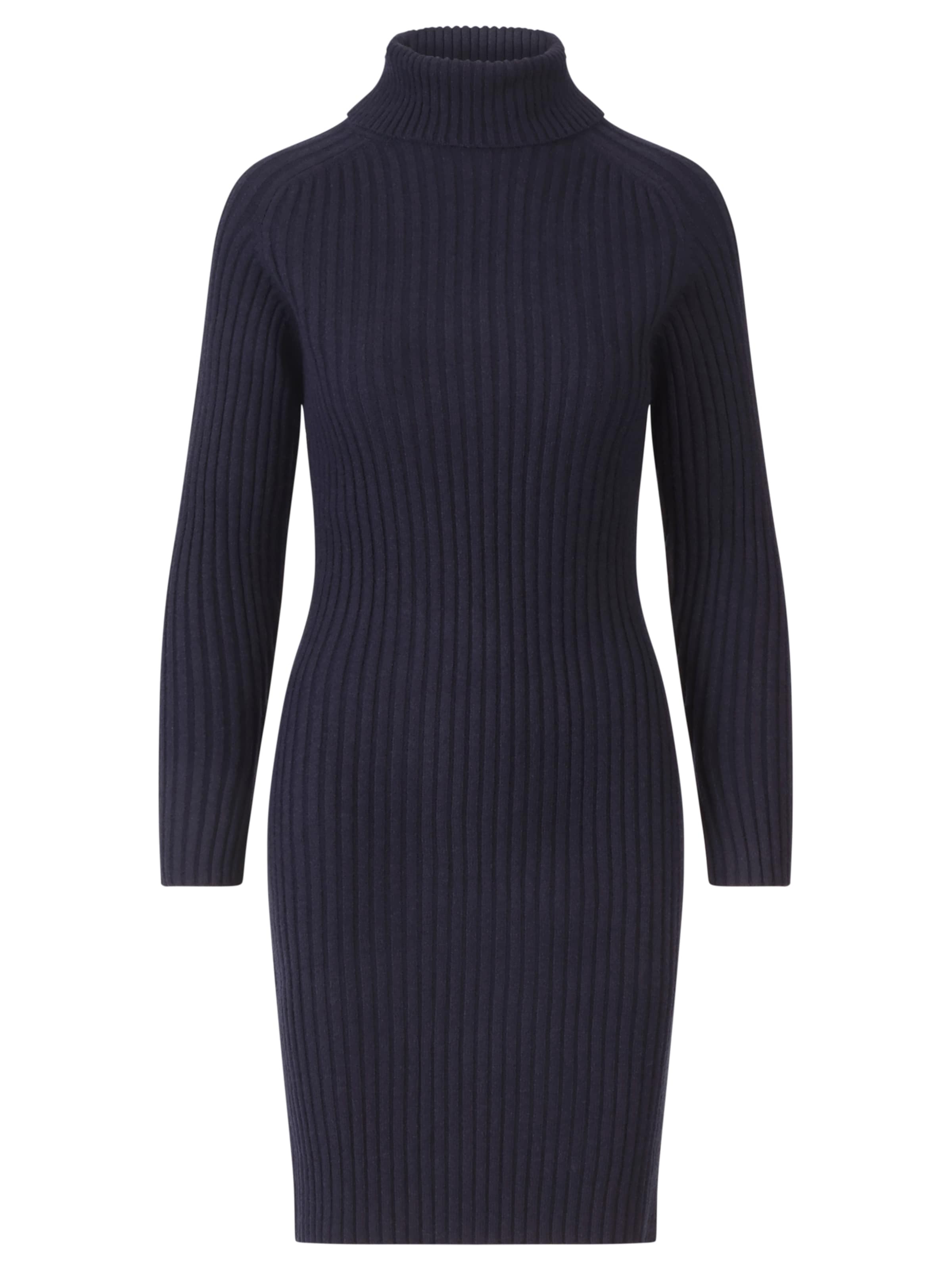 APART Knitted dress in Blue: front
