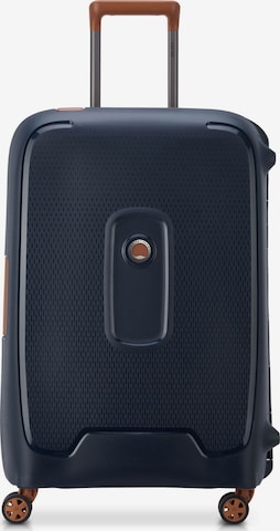 Valisette 'Moncey' Delsey Paris en bleu : devant