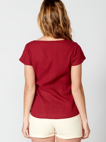 KOROSHI Bluse in Rot