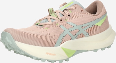 ASICS Tenisice za trčanje 'Fuji Lite 6' u jabuka / pastelno zelena / marelica, Pregled proizvoda