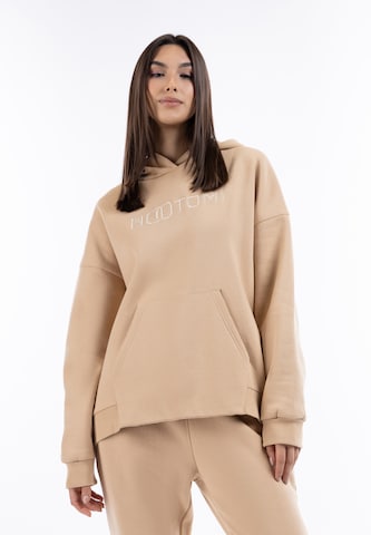 Hootomi Trui in Beige: voorkant