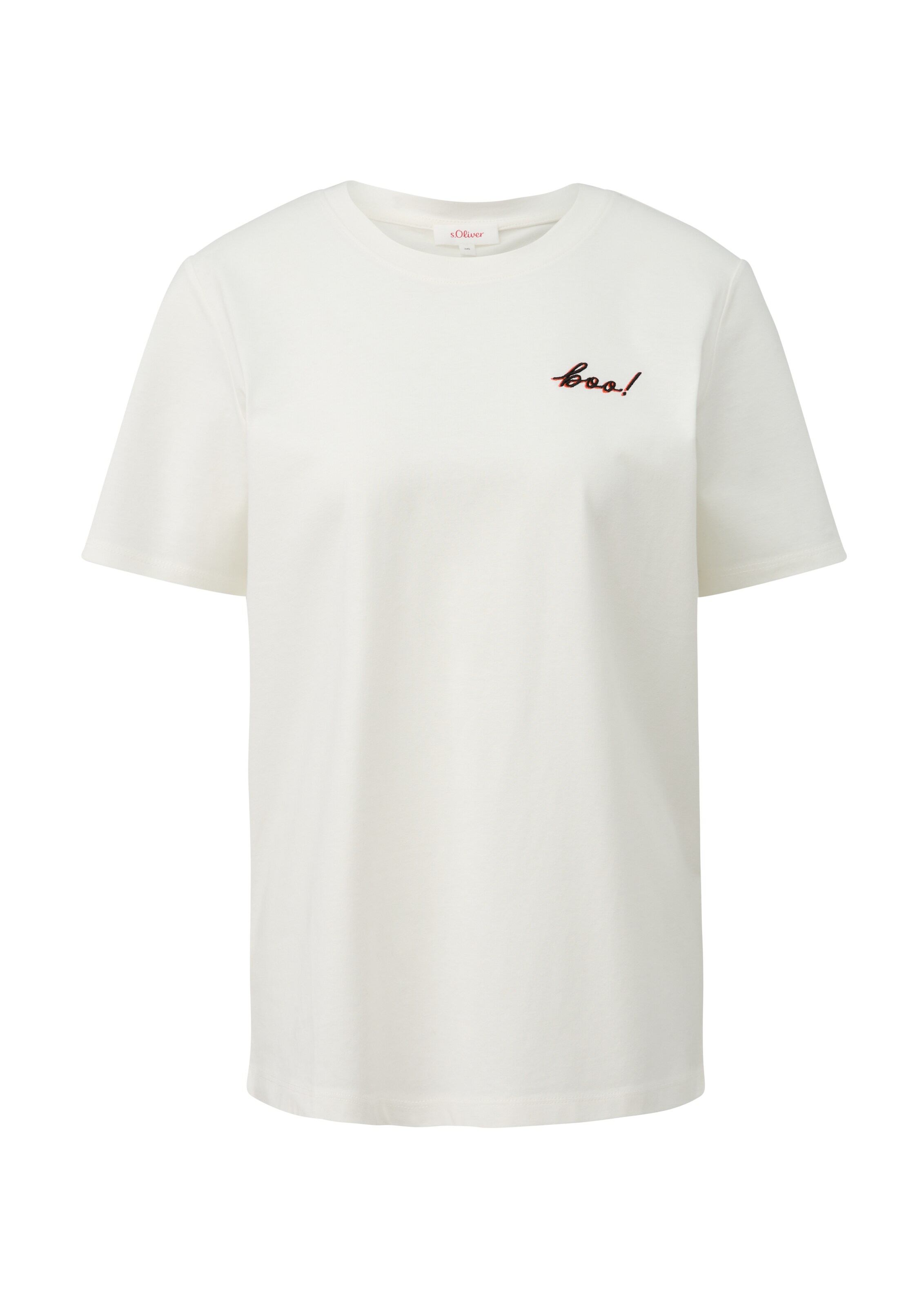 T-shirt s.Oliver en blanc : devant