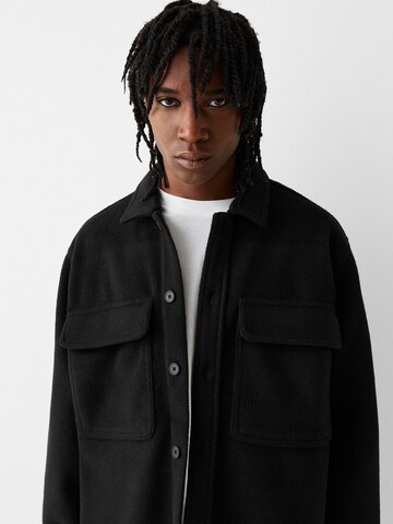 Bershka Between-Season Jacket in Black