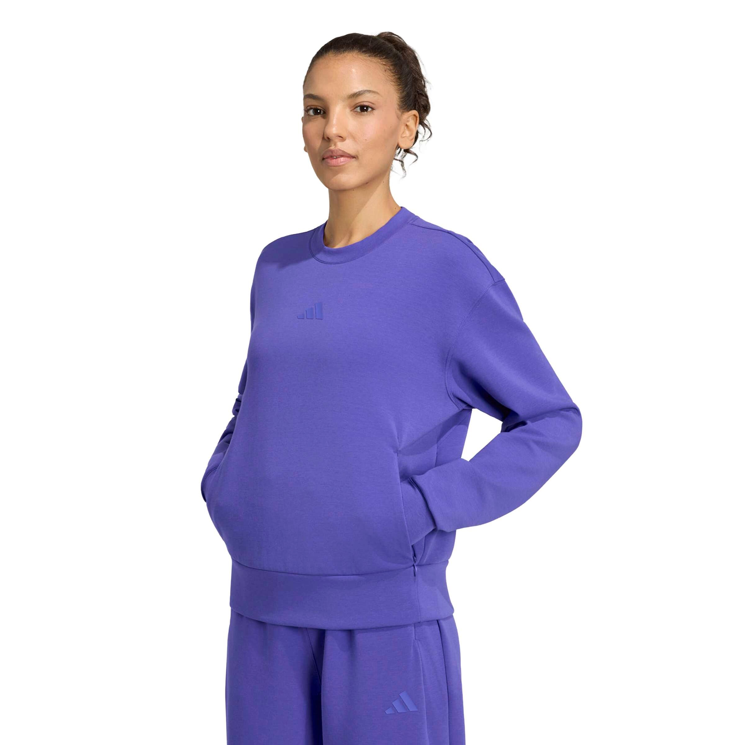 ADIDAS PERFORMANCE Sportief sweatshirt 'D4T' in Lila: voorkant
