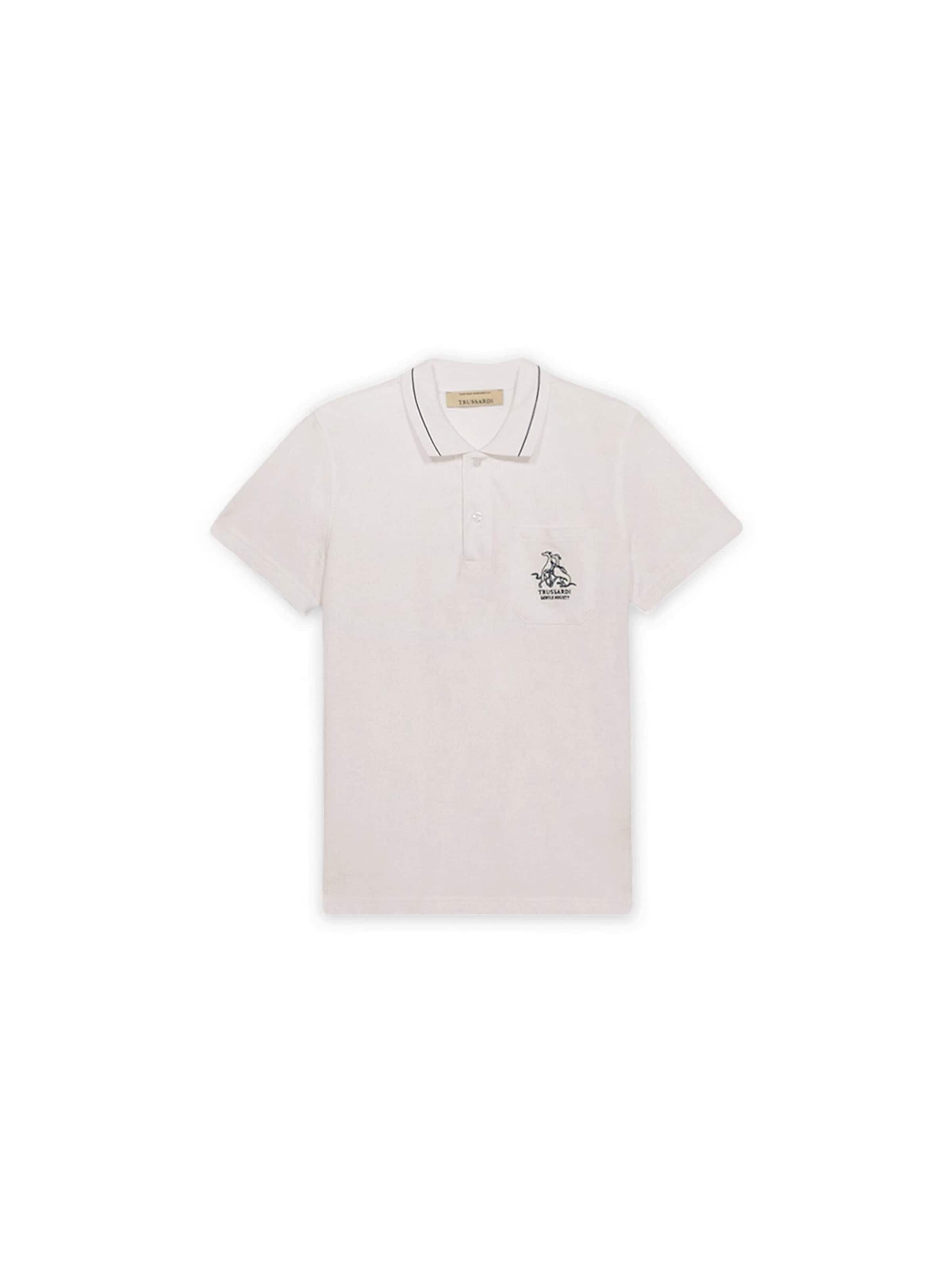 Trussardi Shirt in White: front