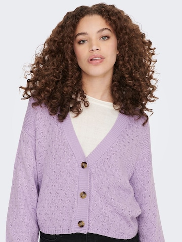 JDY Strickjacke in Lila