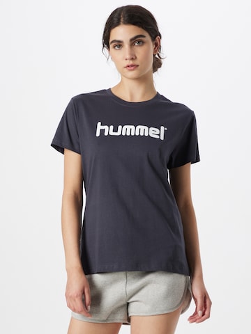 Hummel Μπλουζάκι σε μπλε: μπροστά