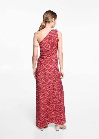 MANGO TEEN Dress 'Diamante' in Red