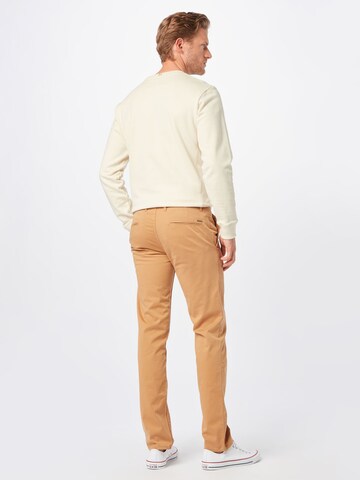 BOSS Orange Slimfit Chinobyxa i beige