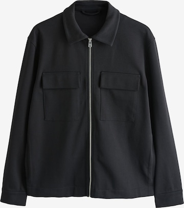 Next Välikausitakki värissä musta: etupuoli