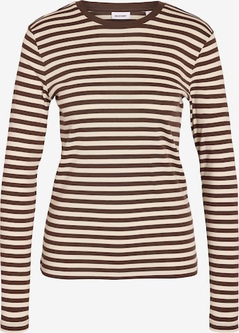 T-shirt Noisy may en beige : devant