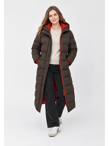 Derbe Winter Coat 'Interholm' in Brown