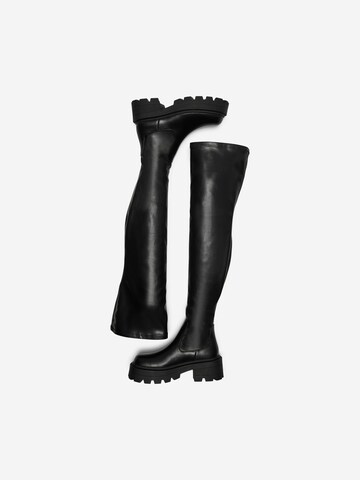 ONLY Over the Knee Boots 'Banyu' in Black