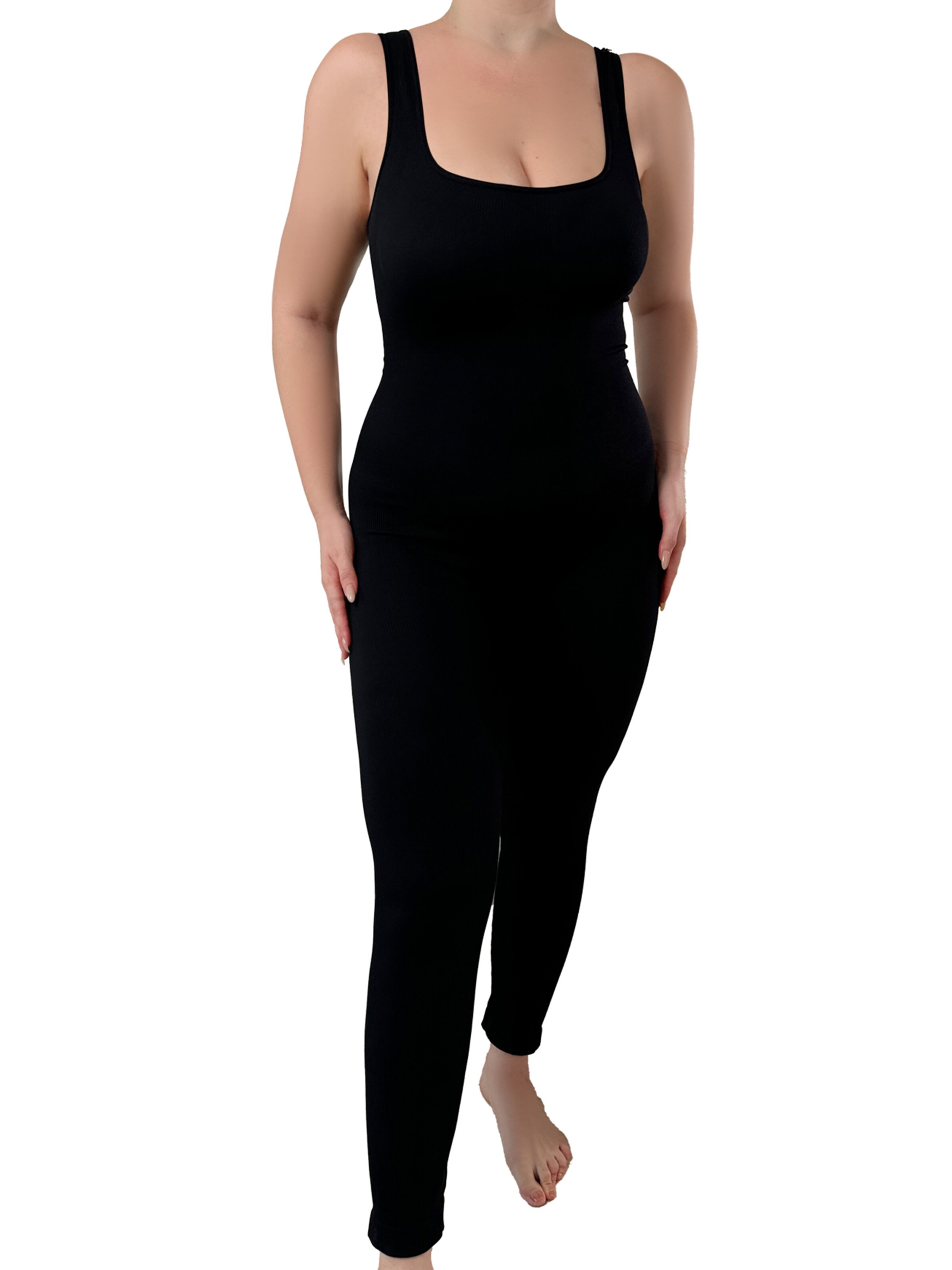 MEETWEE Shaping Bodysuit in Black