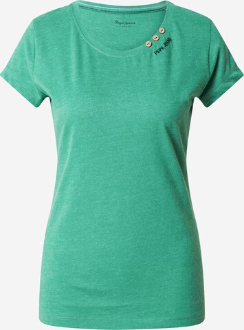 T-shirt 'RAGY' Pepe Jeans en vert : devant