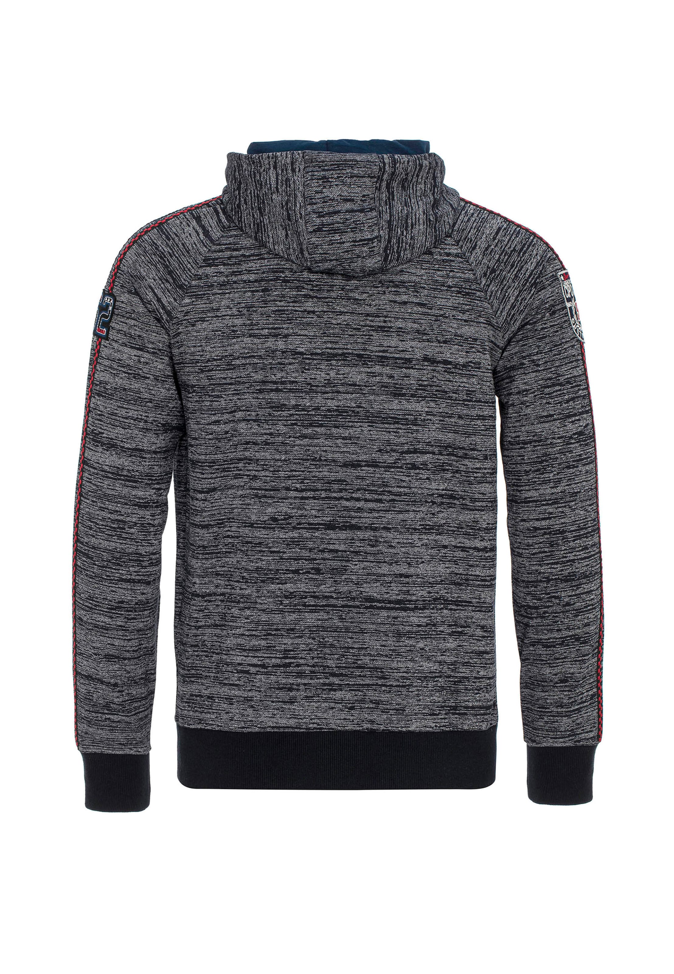 CIPO & BAXX Sweatjacke in Grau