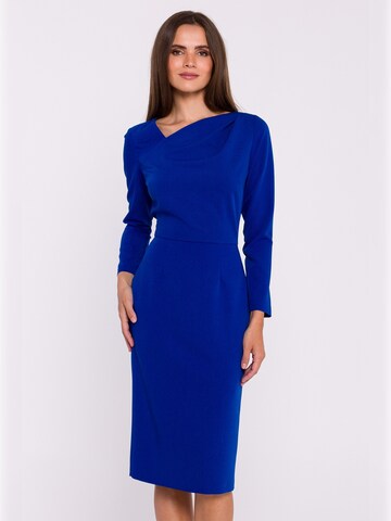 Stylove Jurk in Blauw: voorkant