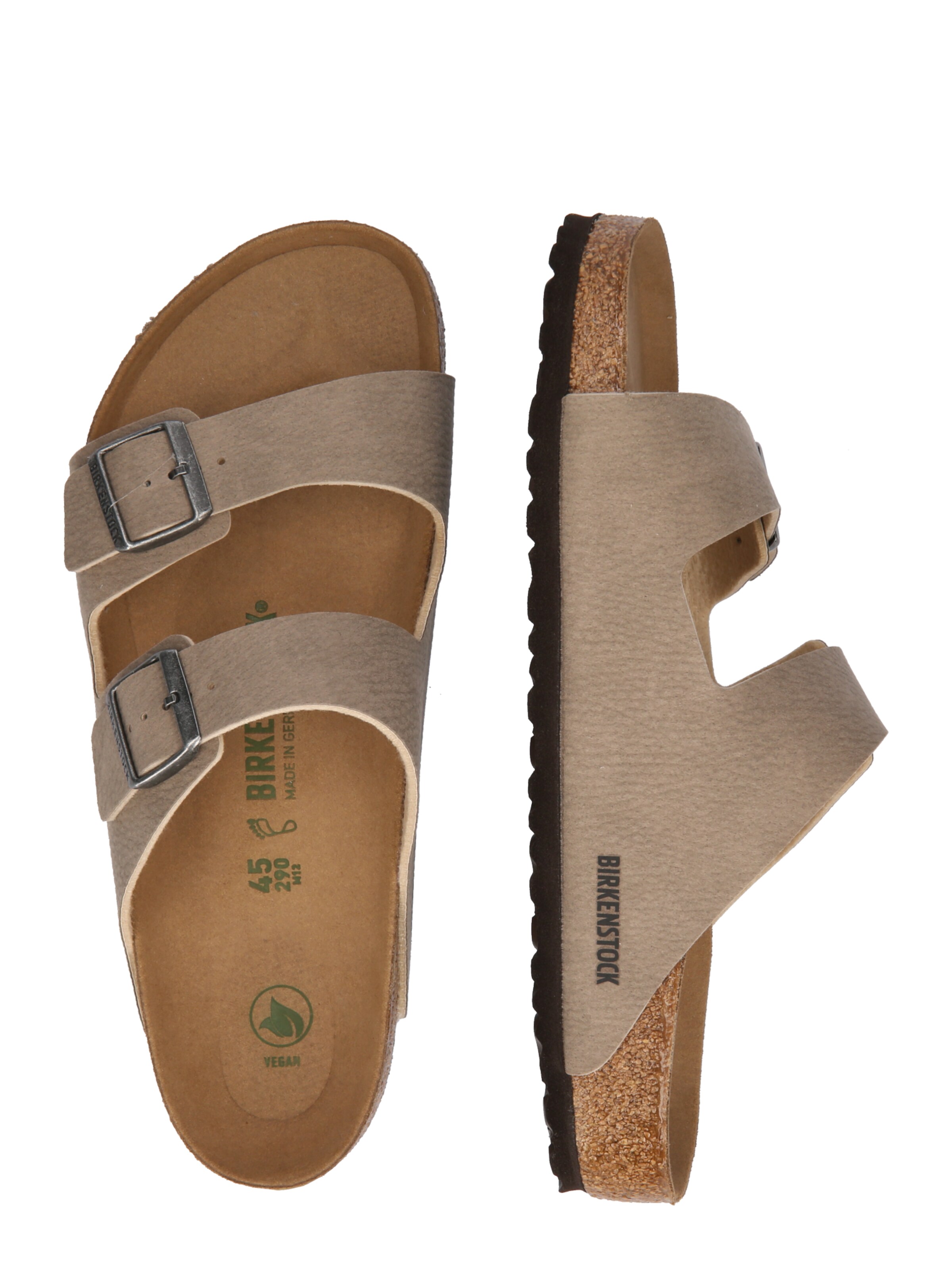 BIRKENSTOCK Nizki natikači 'Arizona' | siva barva