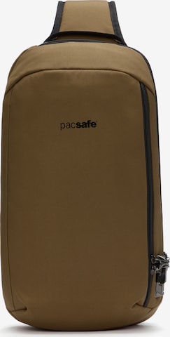 Pacsafe Backpack 'Vibe 325' in Brown: front