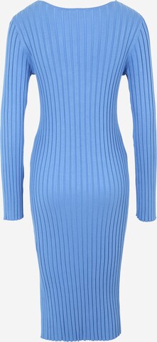 Monki Knitted dress in Blue