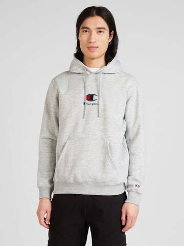 Champion Authentic Athletic Apparel Суичър в сиво: отпред