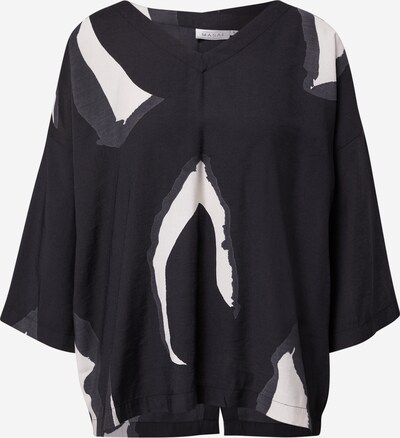 Masai Shirt 'Darleen' in de kleur Zwart / Wit, Productweergave
