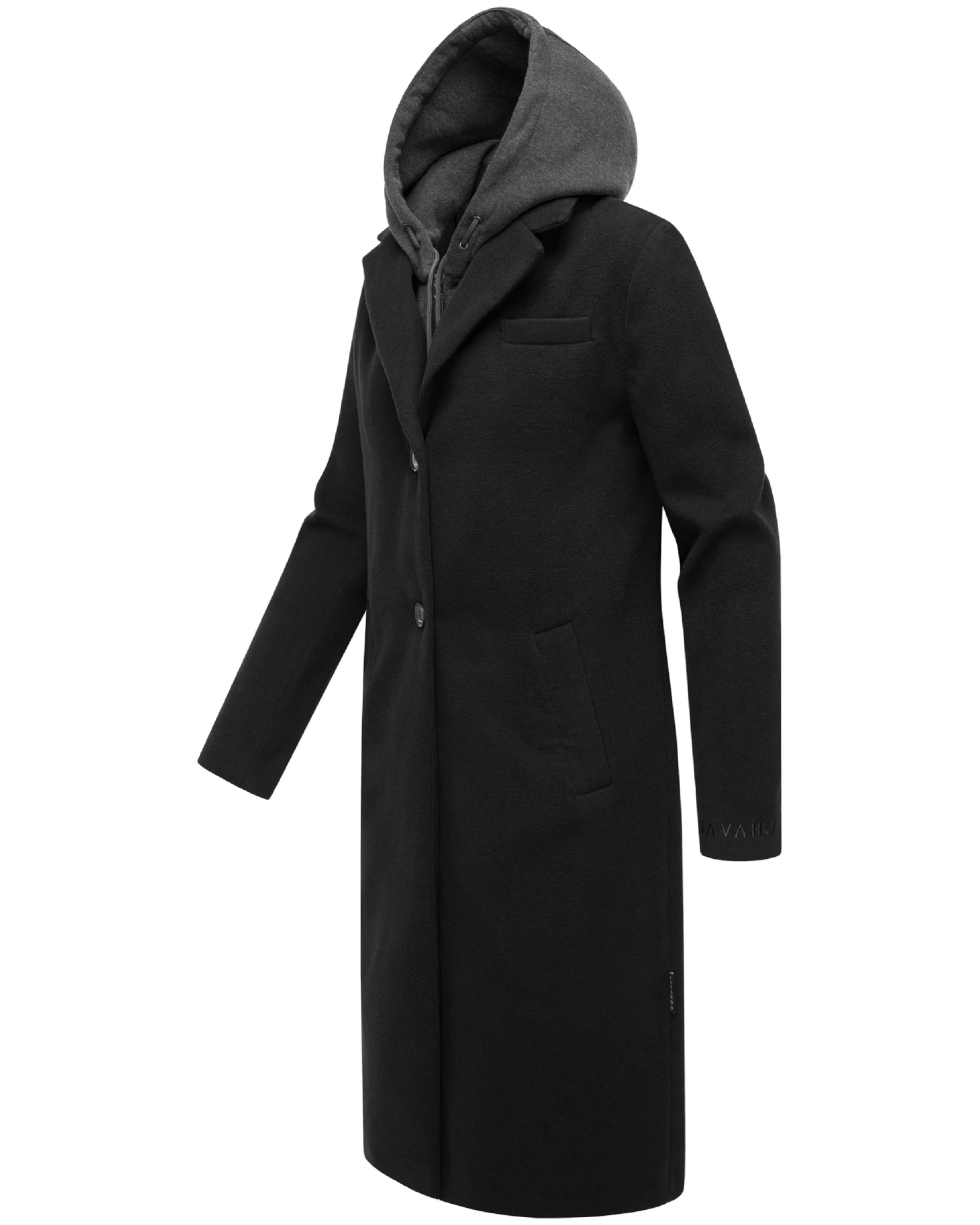 NAVAHOO Kevad-sügismantel 'Kekstraum 14', värv must