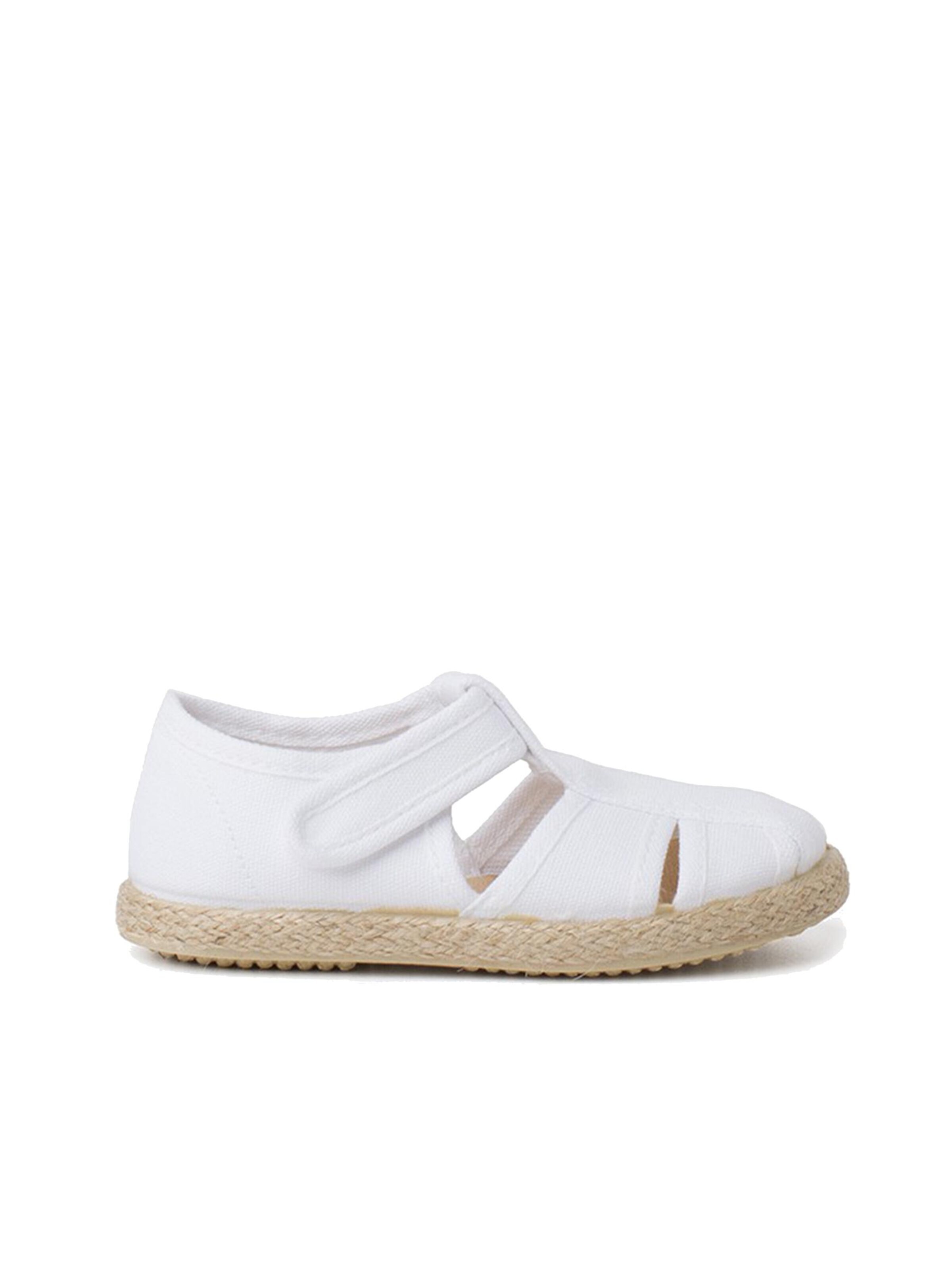 Pisamonas Buty otwarte w kolorze biały