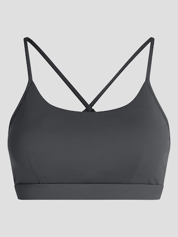 YO-GAYA Sport bh 'Ultra Bra' in Grijs: voorkant
