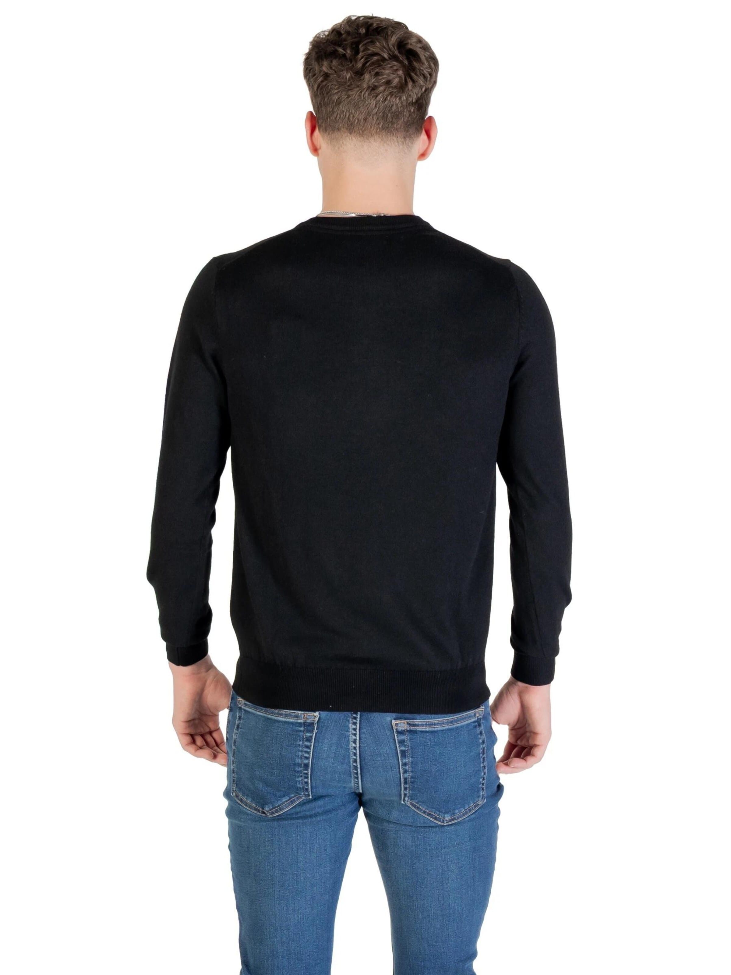 GUESS Sweatshirt‌ in Schwarz
