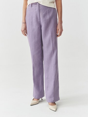 TATUUM - regular Pantalón plisado 'Lanto 1' en lila