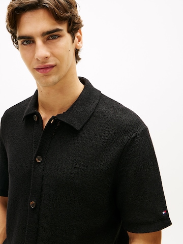 TOMMY HILFIGER Comfort Fit Hemd in Schwarz