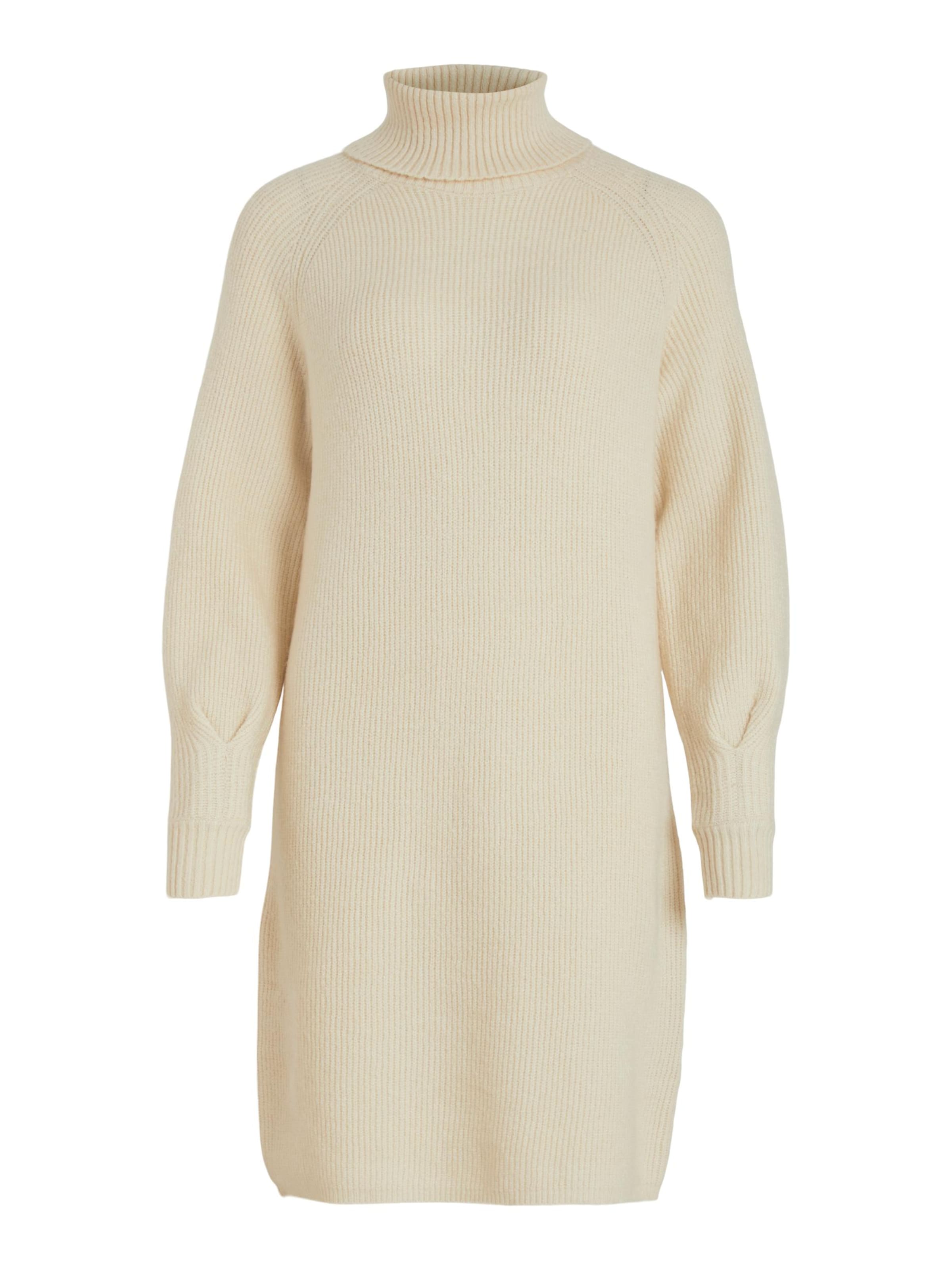 VILA Πλεκτό φόρεμα 'Andy' σε μπεζ: μπροστά