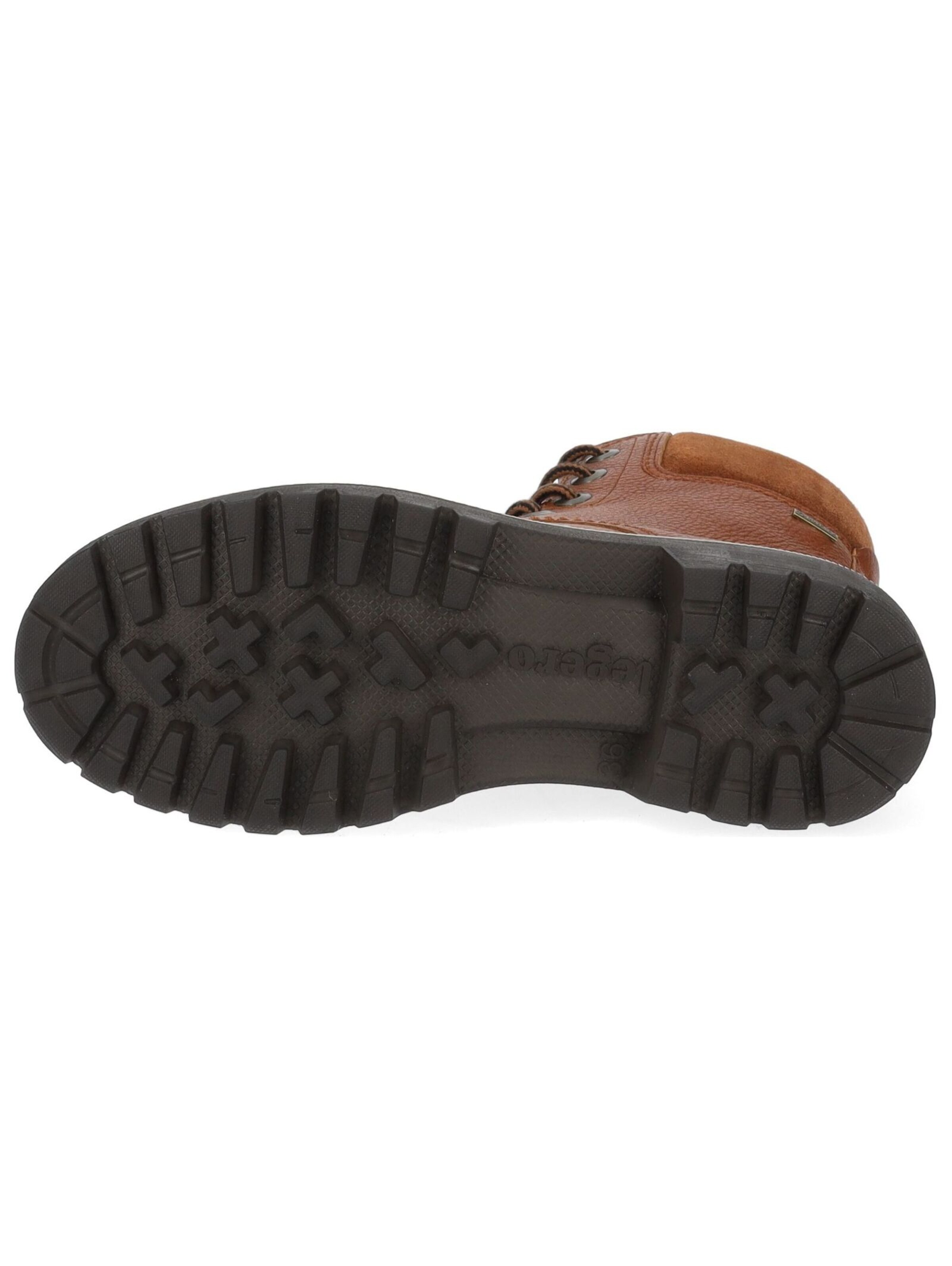 Bottines à lacets 'Monta' Legero en marron