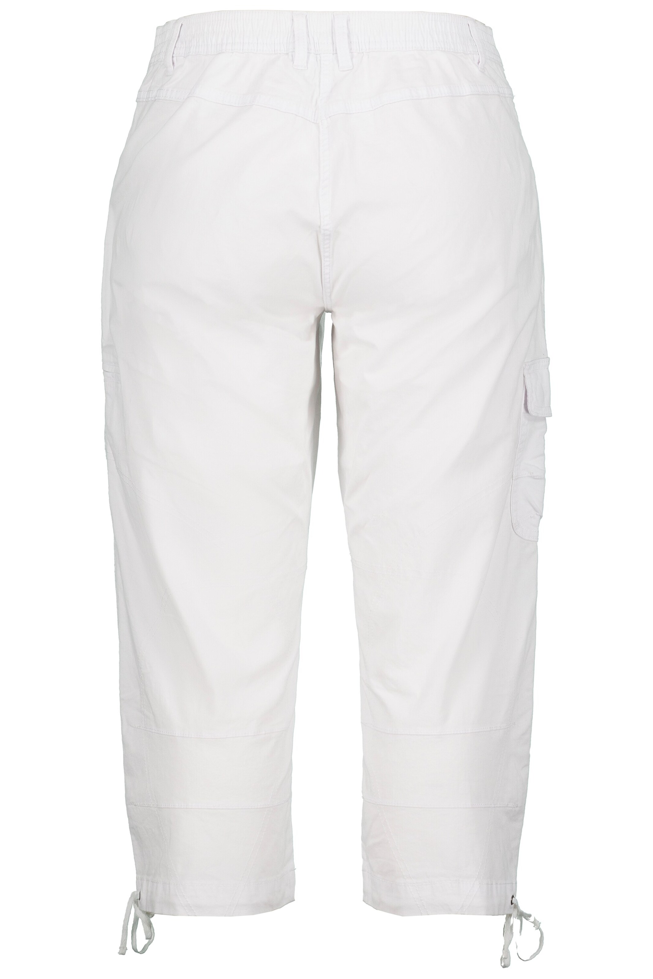 Ulla Popken Regular Cargo trousers in White