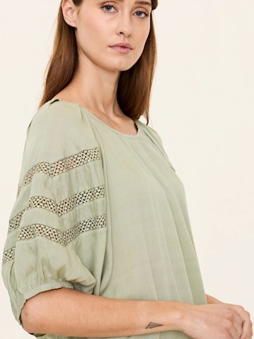 Odd Molly Blouse 'Leftovers' in Groen