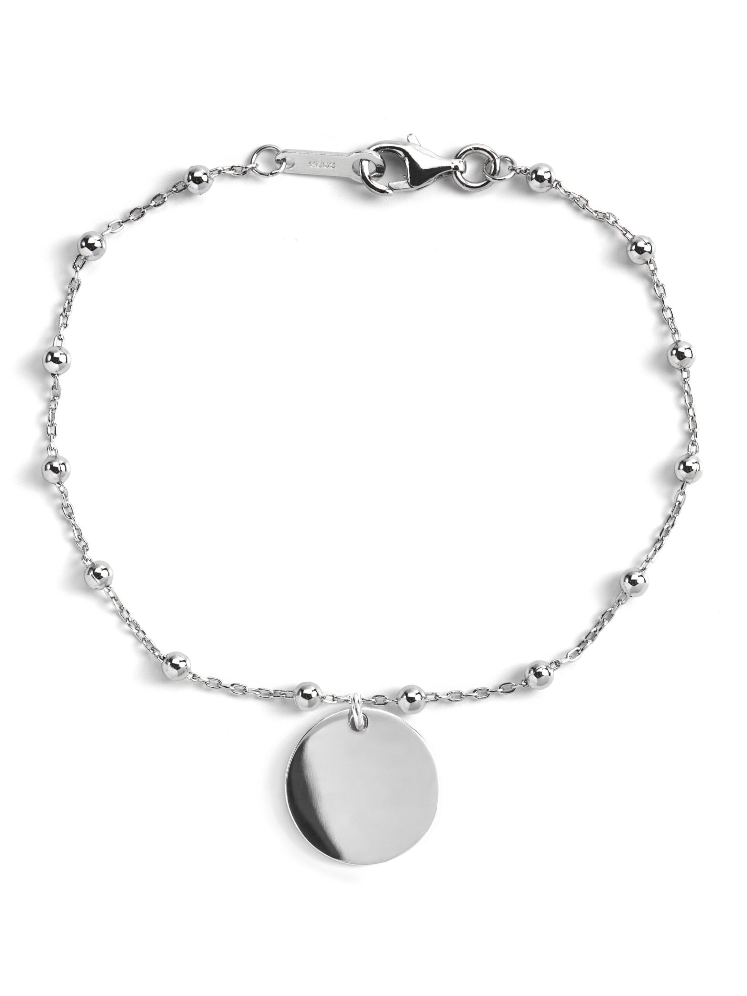 Luxenter Armband 'Mi Sol'‌‌‌‌‌‌‌‌‌‌ in silber, Produktansicht