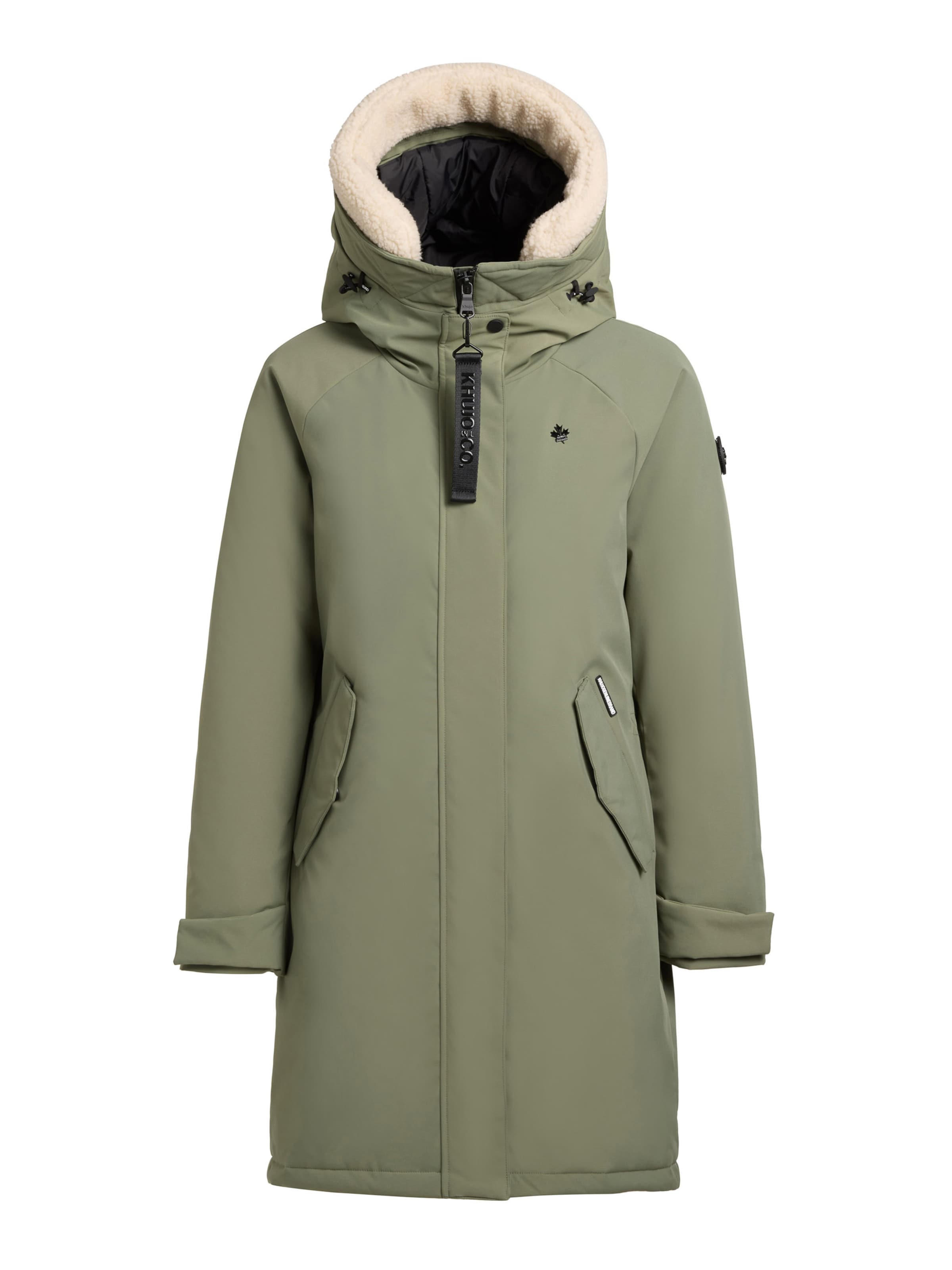 khujo Vinterkappa 'Semie3' i grön: framsida