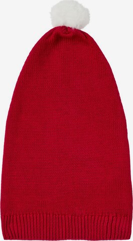 NAME IT Beanie in Red: front