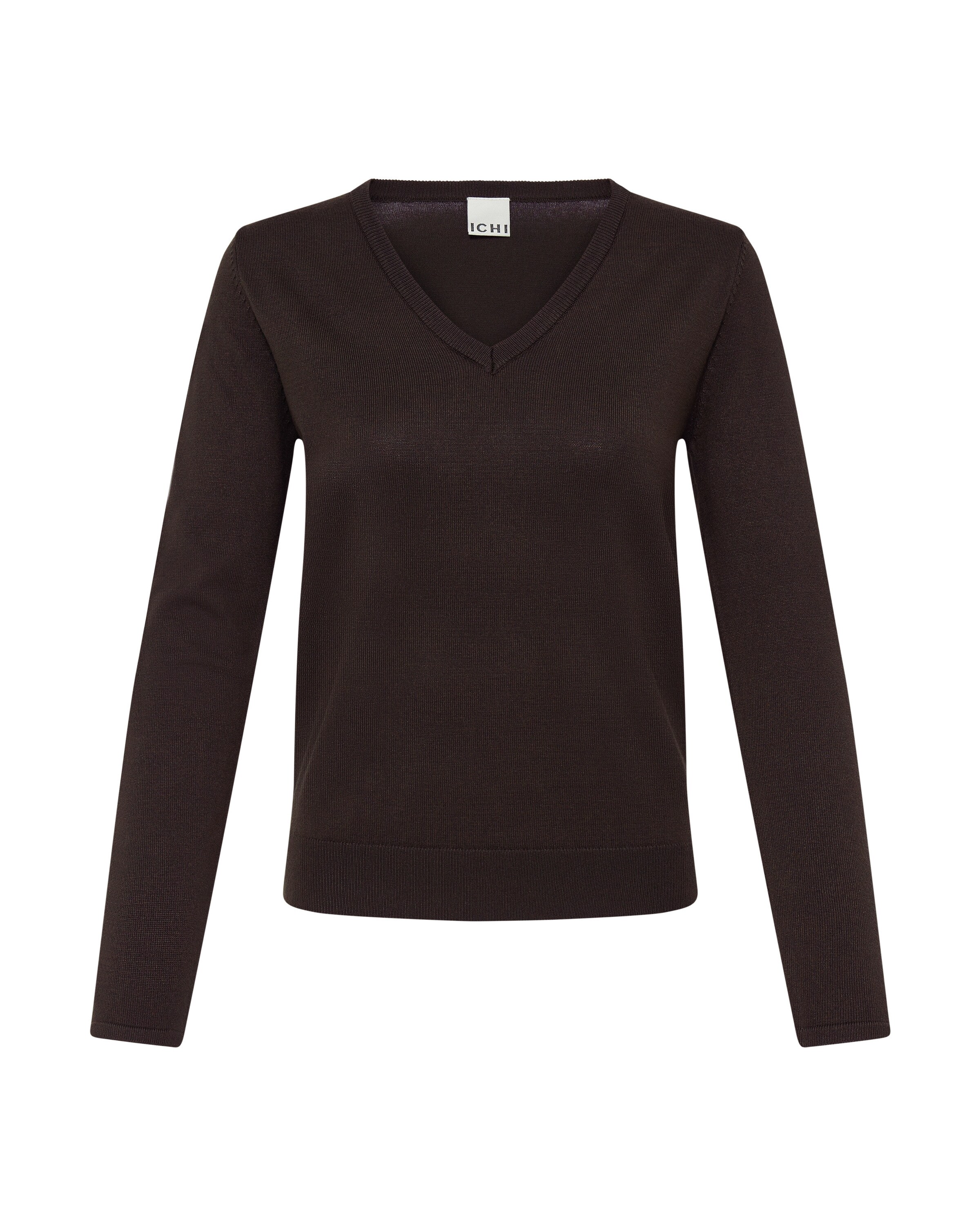 ICHI Pullover in Braun
