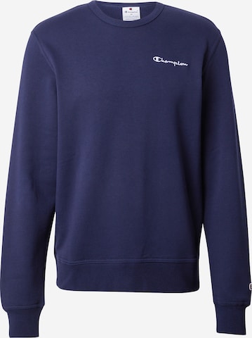 Champion Authentic Athletic Apparel - Sudadera en azul: frente