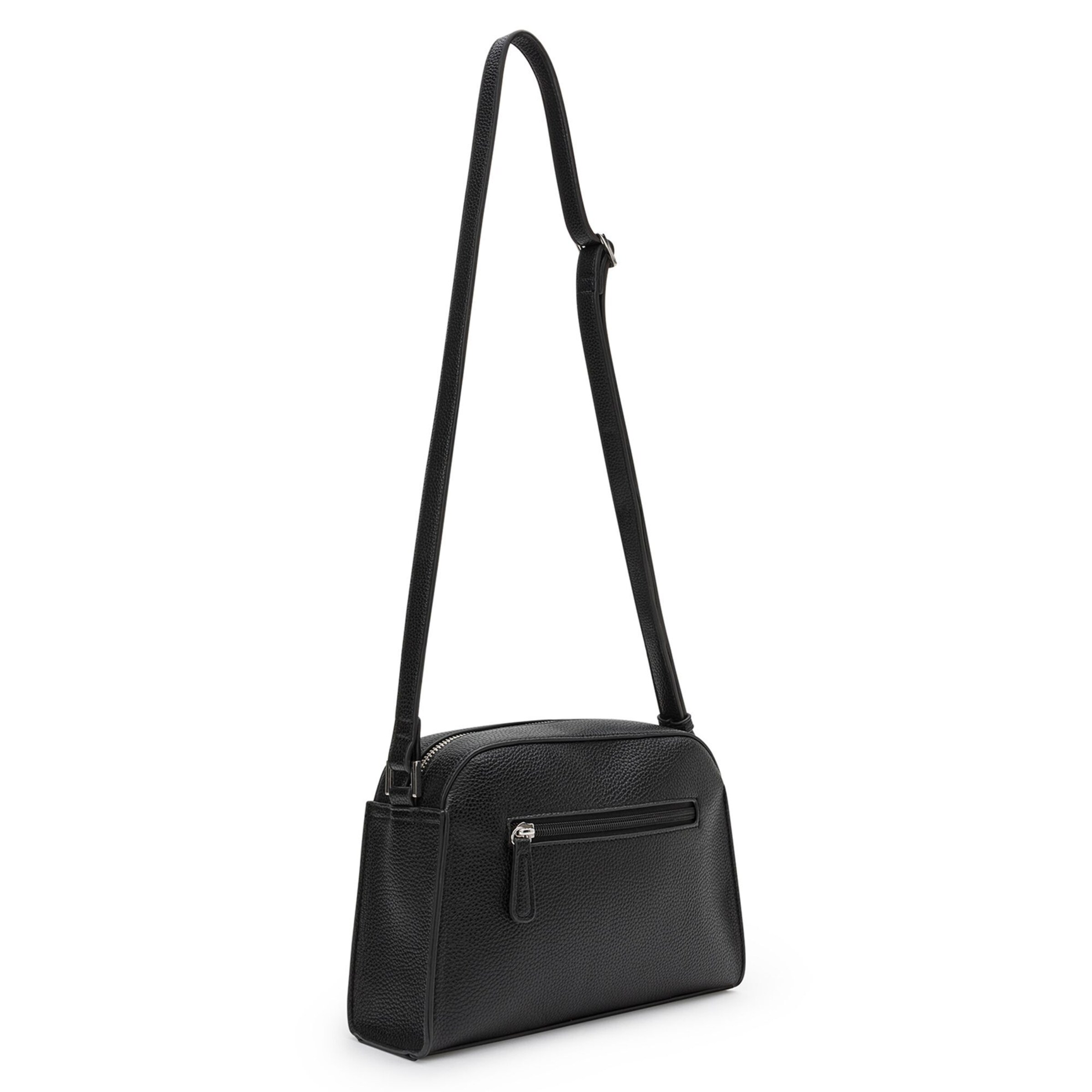 L.CREDI Schoudertas 'Nediva' in Zwart