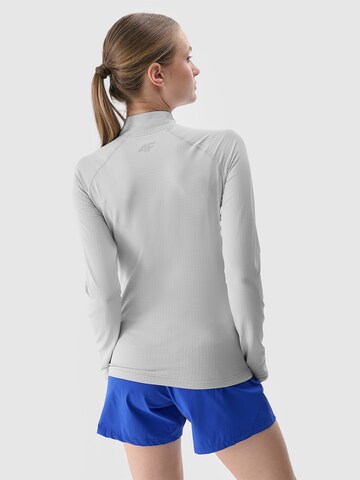 4F Urheilullinen collegepaita värissä harmaa
