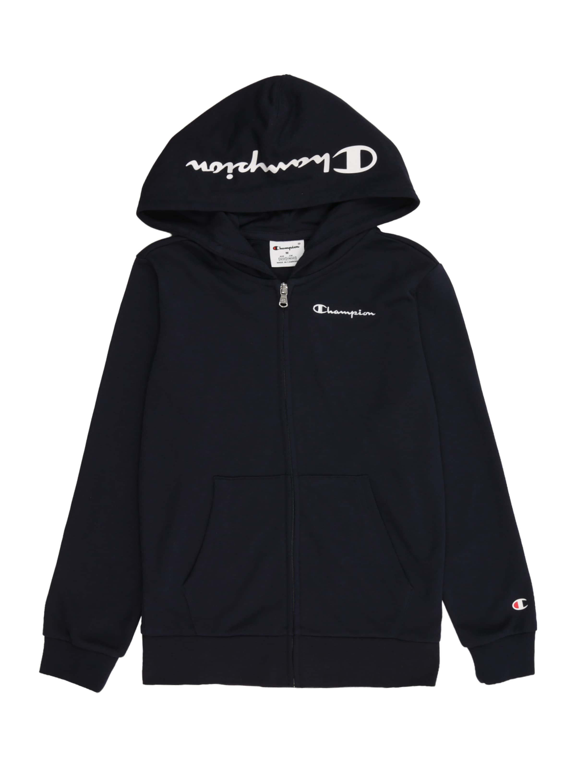 Champion Authentic Athletic Apparel Sweatjakke i blå: forside