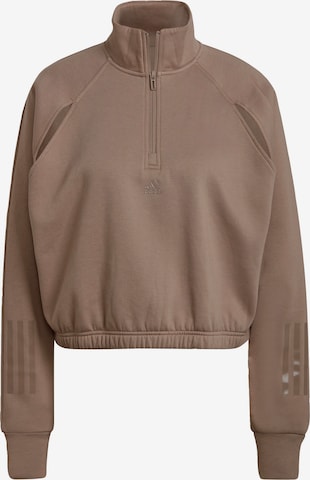 ADIDAS SPORTSWEAR Sports sweatshirt in Brown