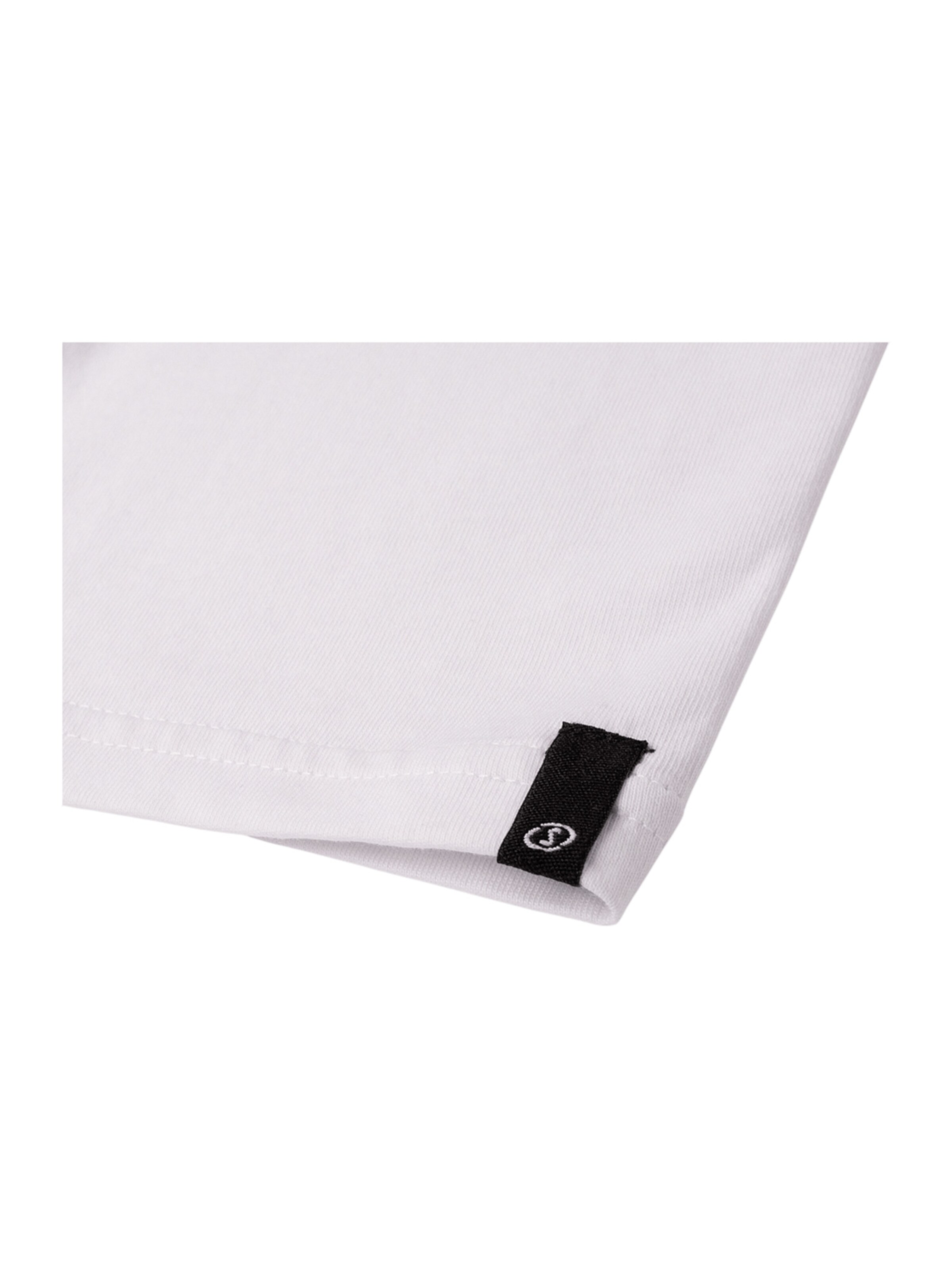 Tricou funcțional 'Essential' de la SPALDING pe alb