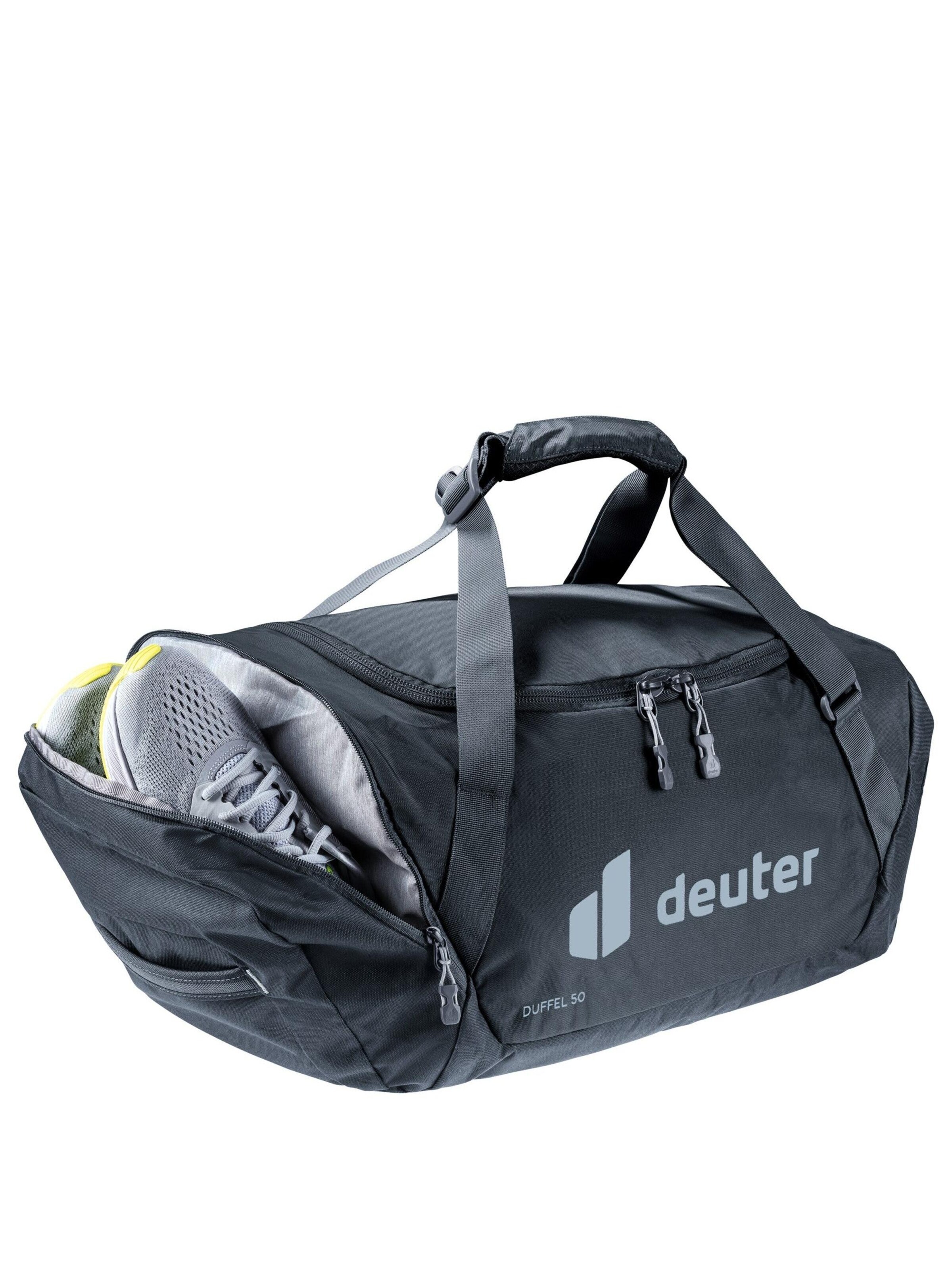 DEUTER Travel bag 'Duffel' in Black