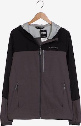VAUDE Jacket & Coat in M-L in Grey: front