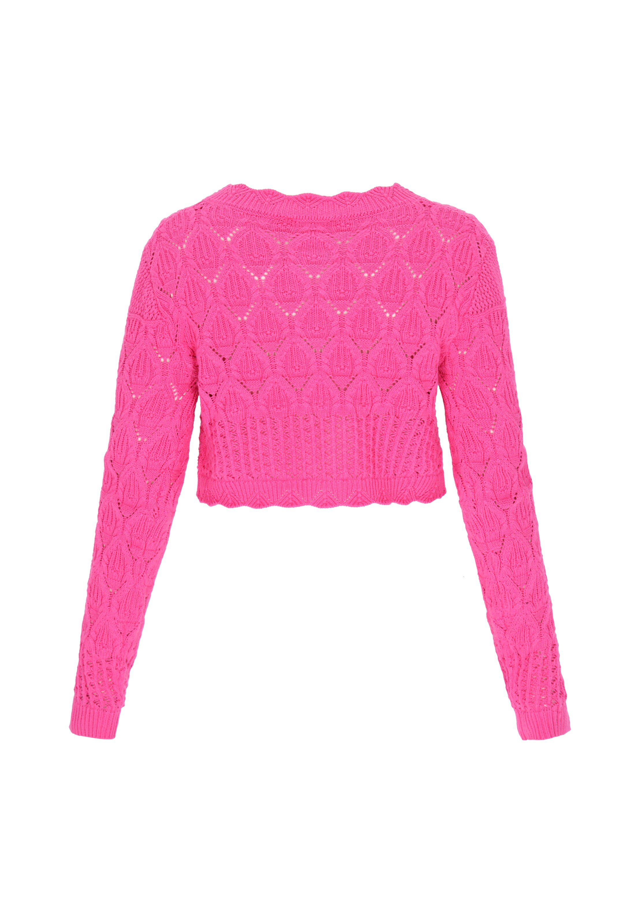 IZIA - Casaco de malha em rosa